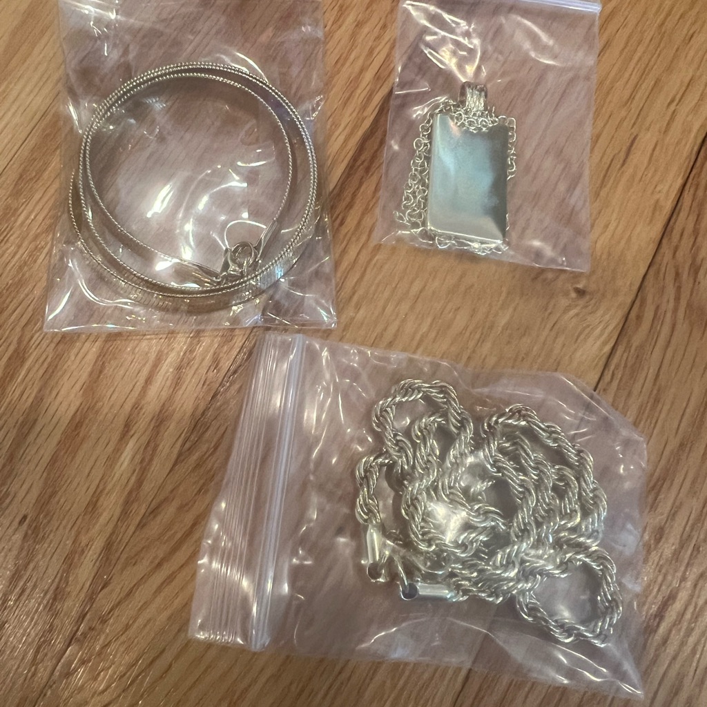 Silver Jewelry Set Silver Jewelry Set